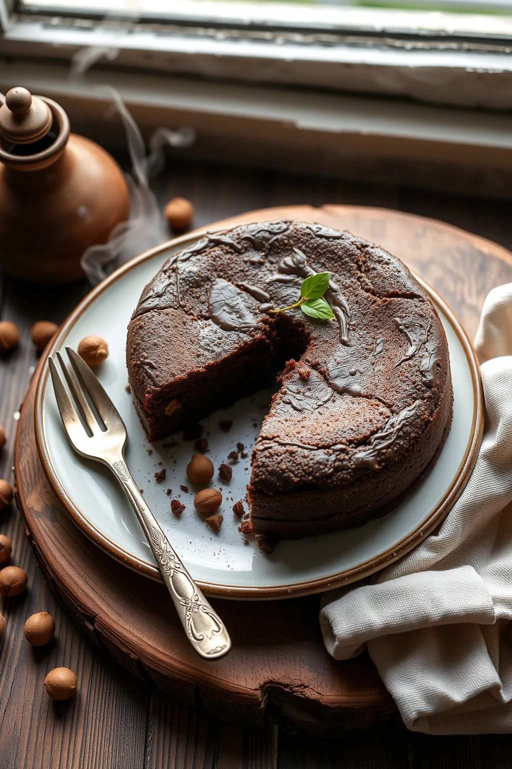 Italian Hazelnut Chocolate Cake Recipe