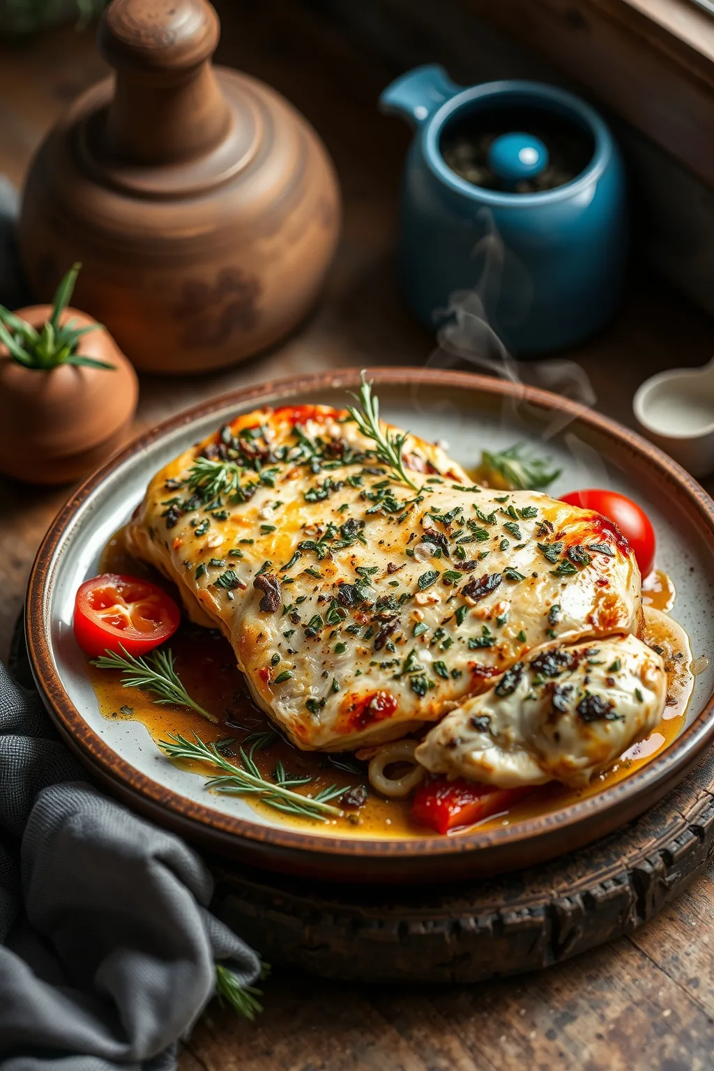 Italian Herb Baked Chicken Breast Recipe