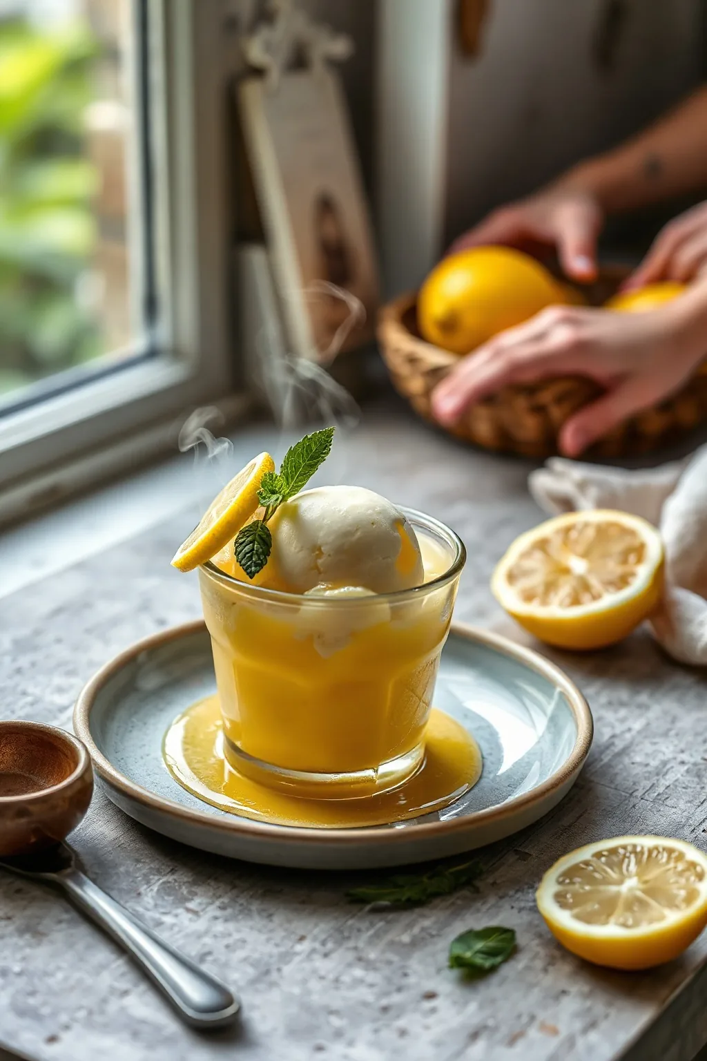 Italian Lemon Sorbet Recipe