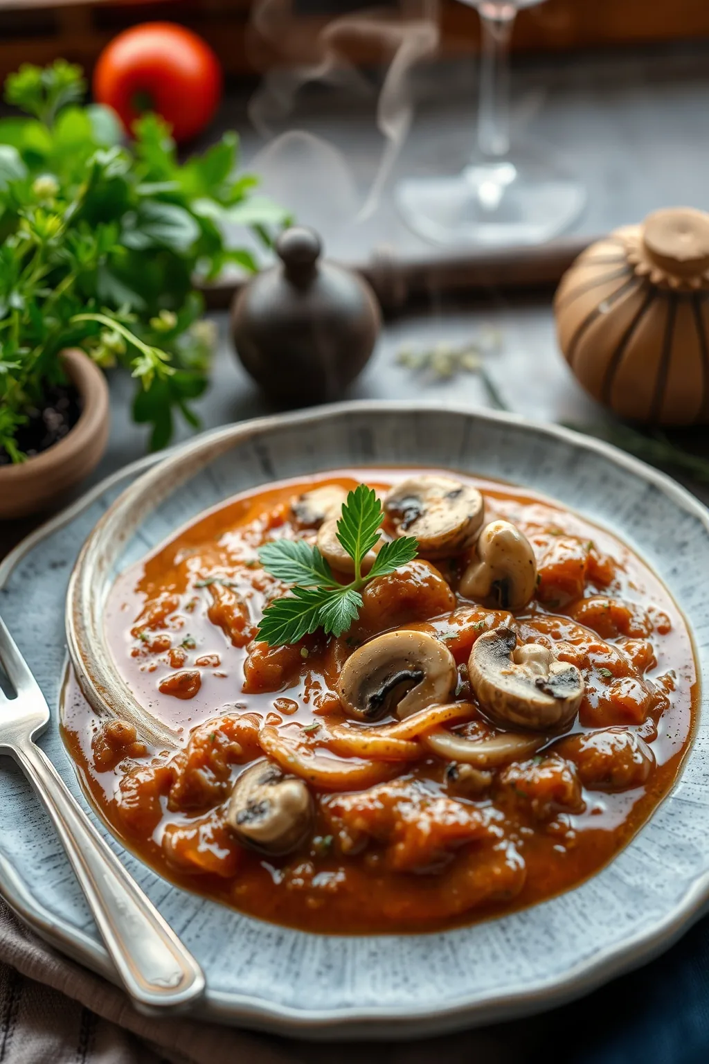 Italian Mushroom Sauce Recipe