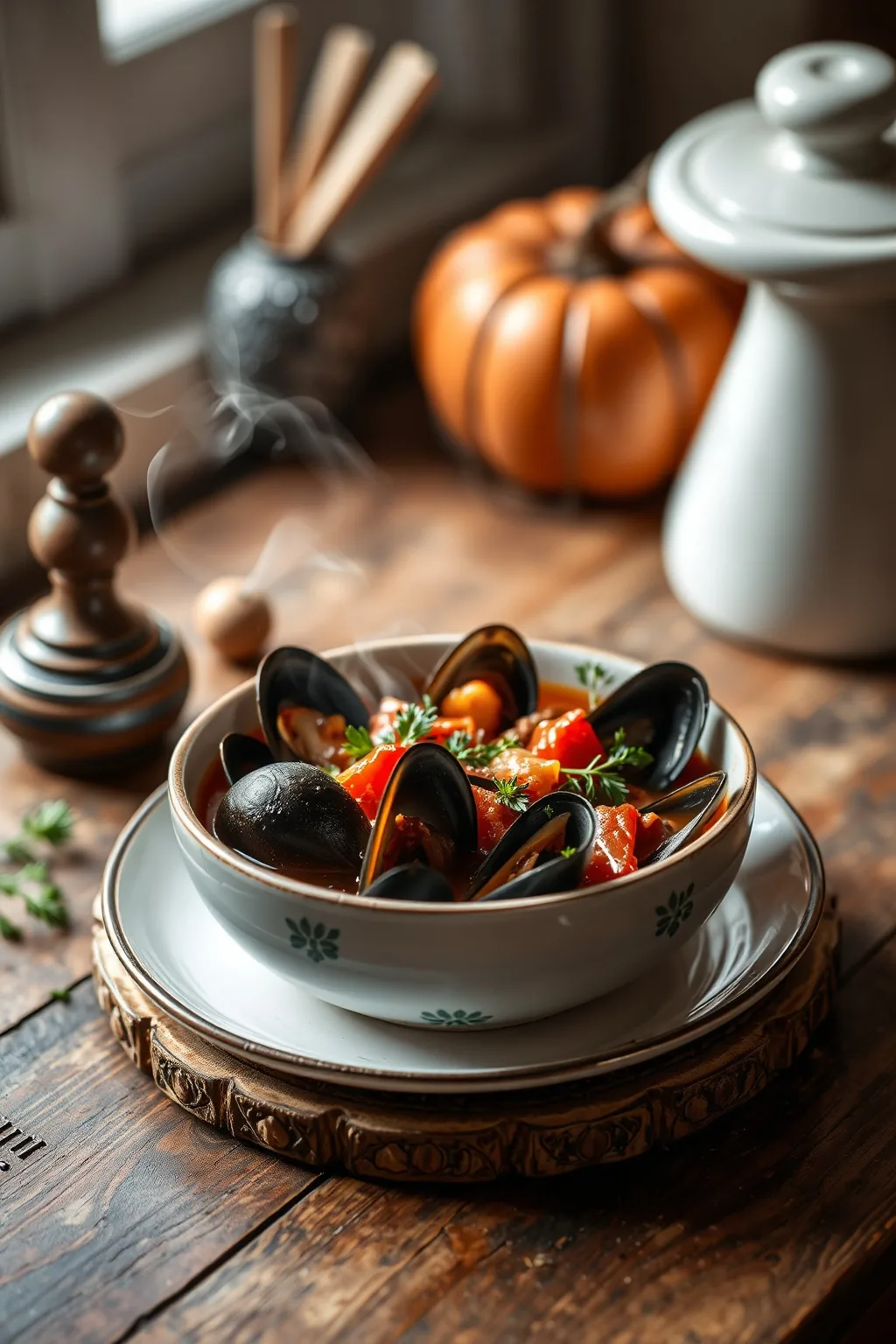Italian Mussel Soup Recipe