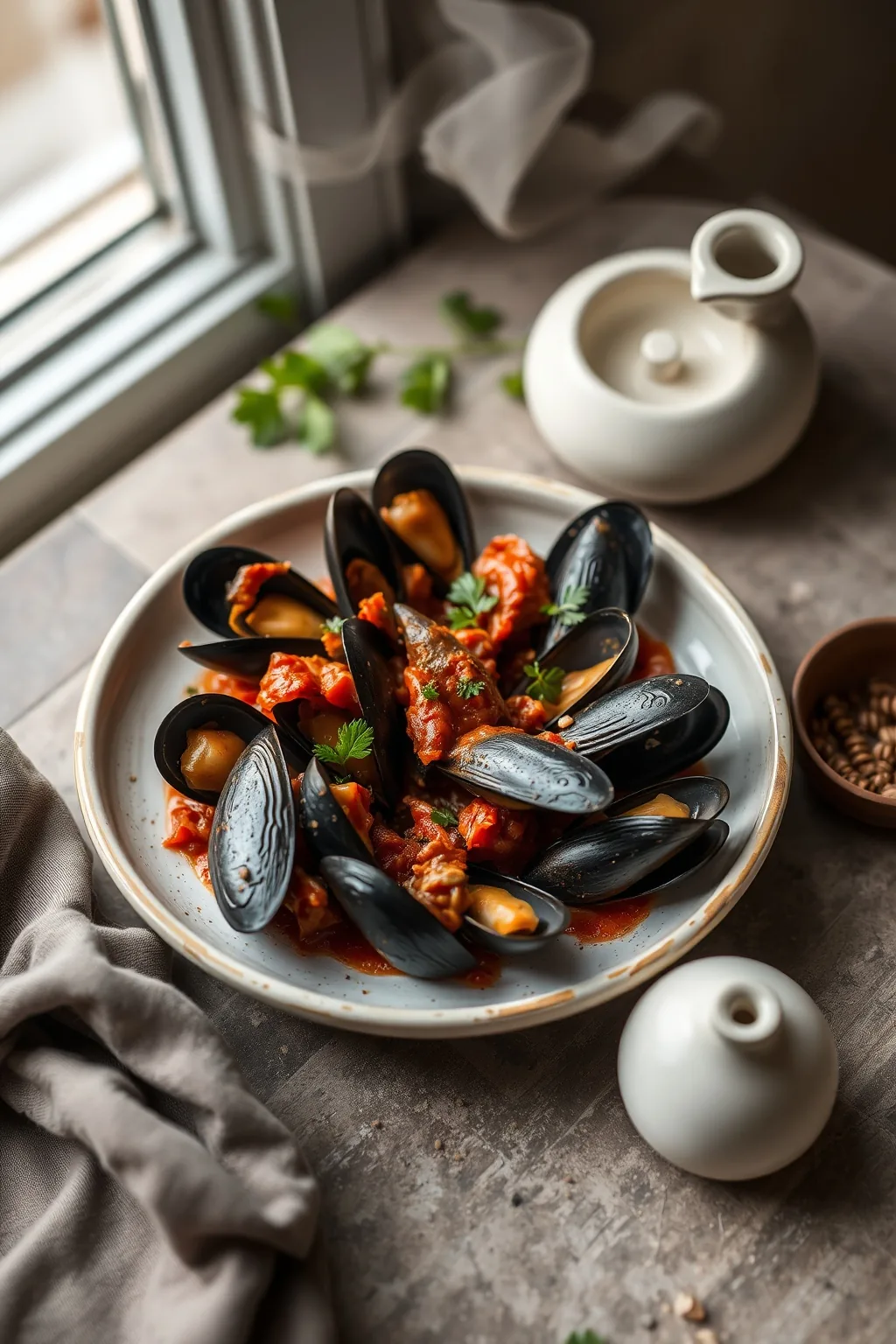 Italian Mussels Fra Diavolo Recipe