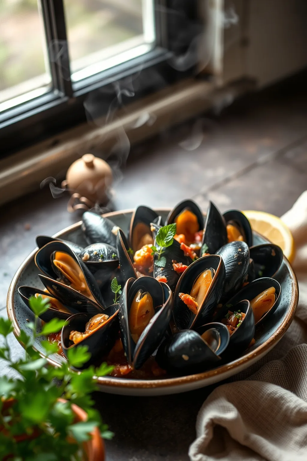 Italian Mussels in White Wine Recipe