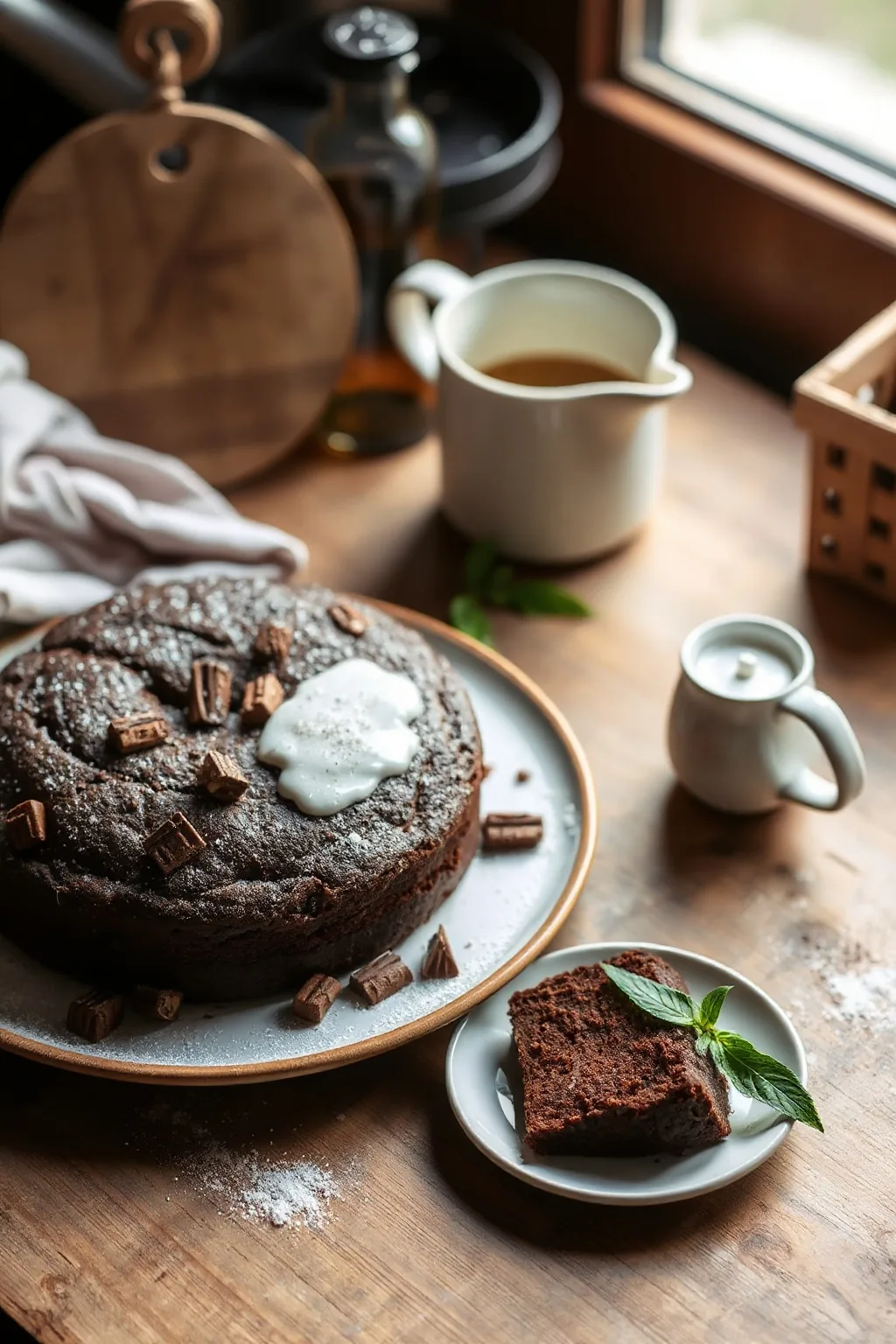 Italian Olive Oil Chocolate Cake Recipe