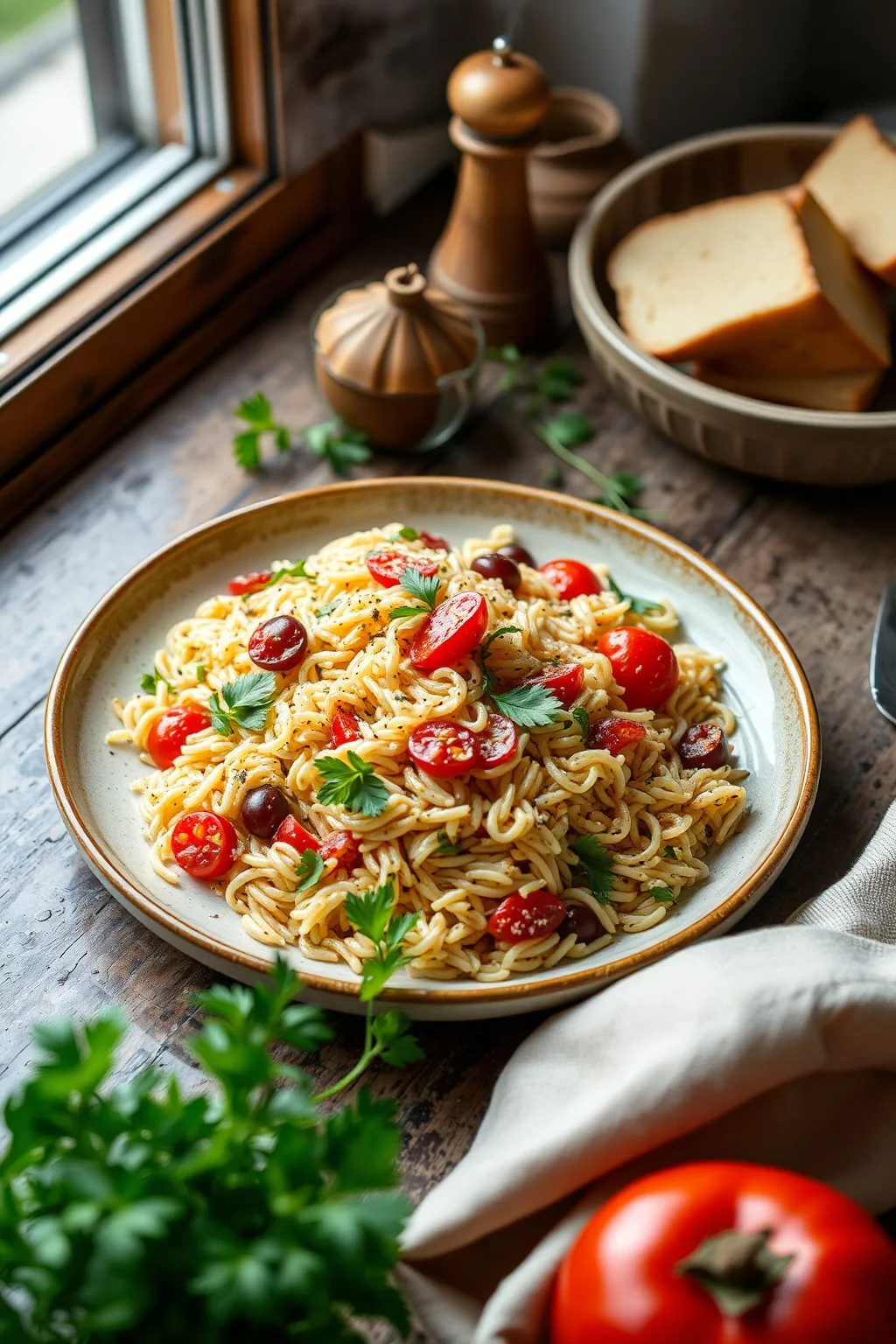 Italian Orzo Salad Recipe