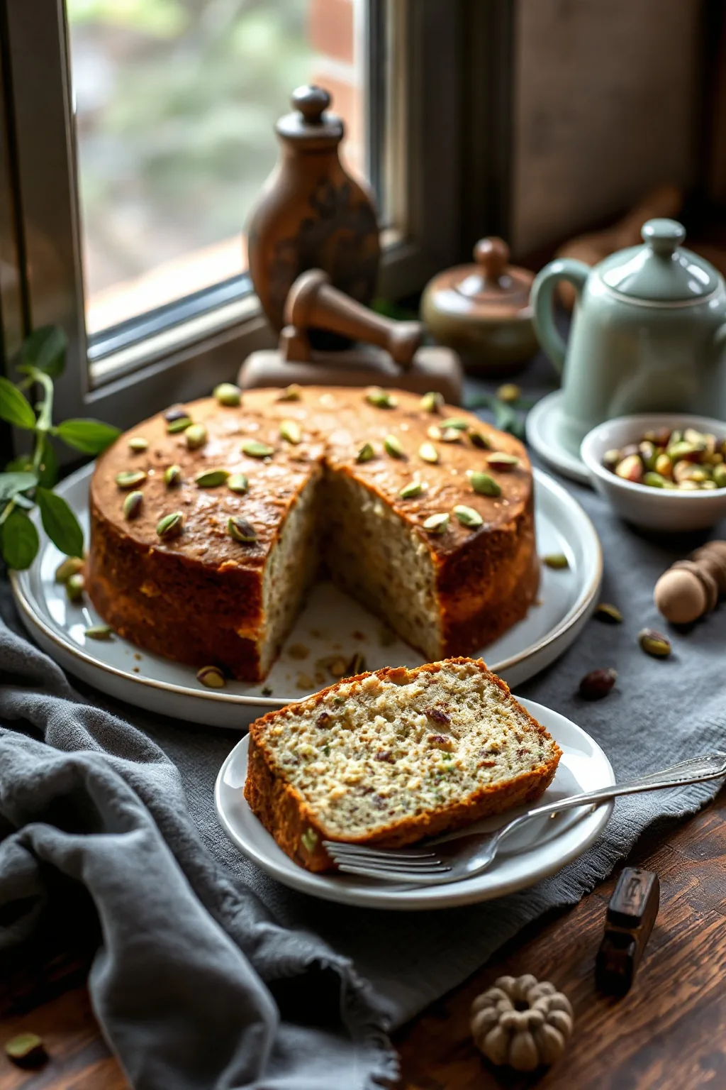 Italian Pistachio Cake Recipe