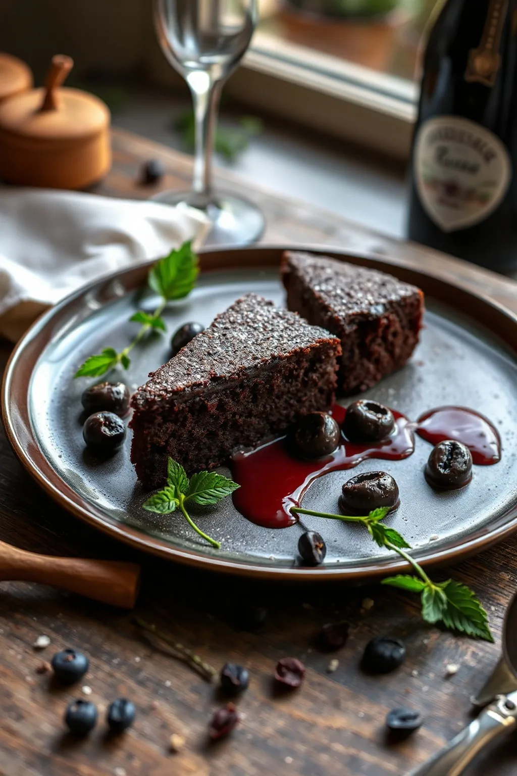 Italian Red Wine Chocolate Cake Recipe