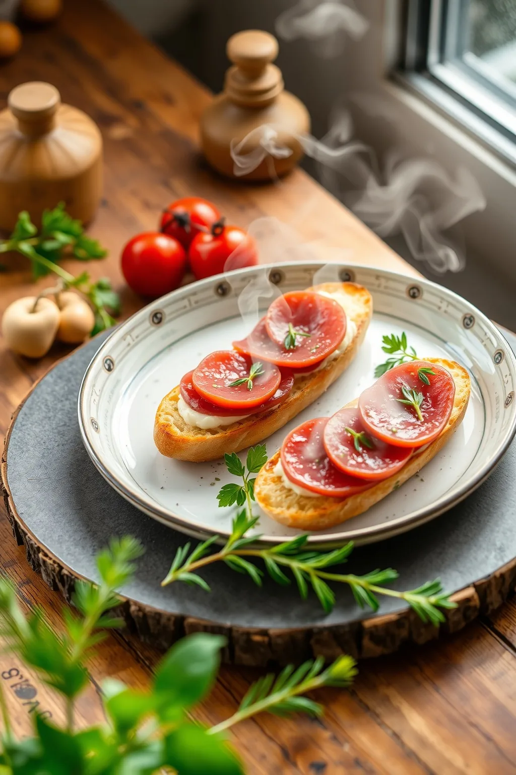 Italian Salami Crostini Recipe