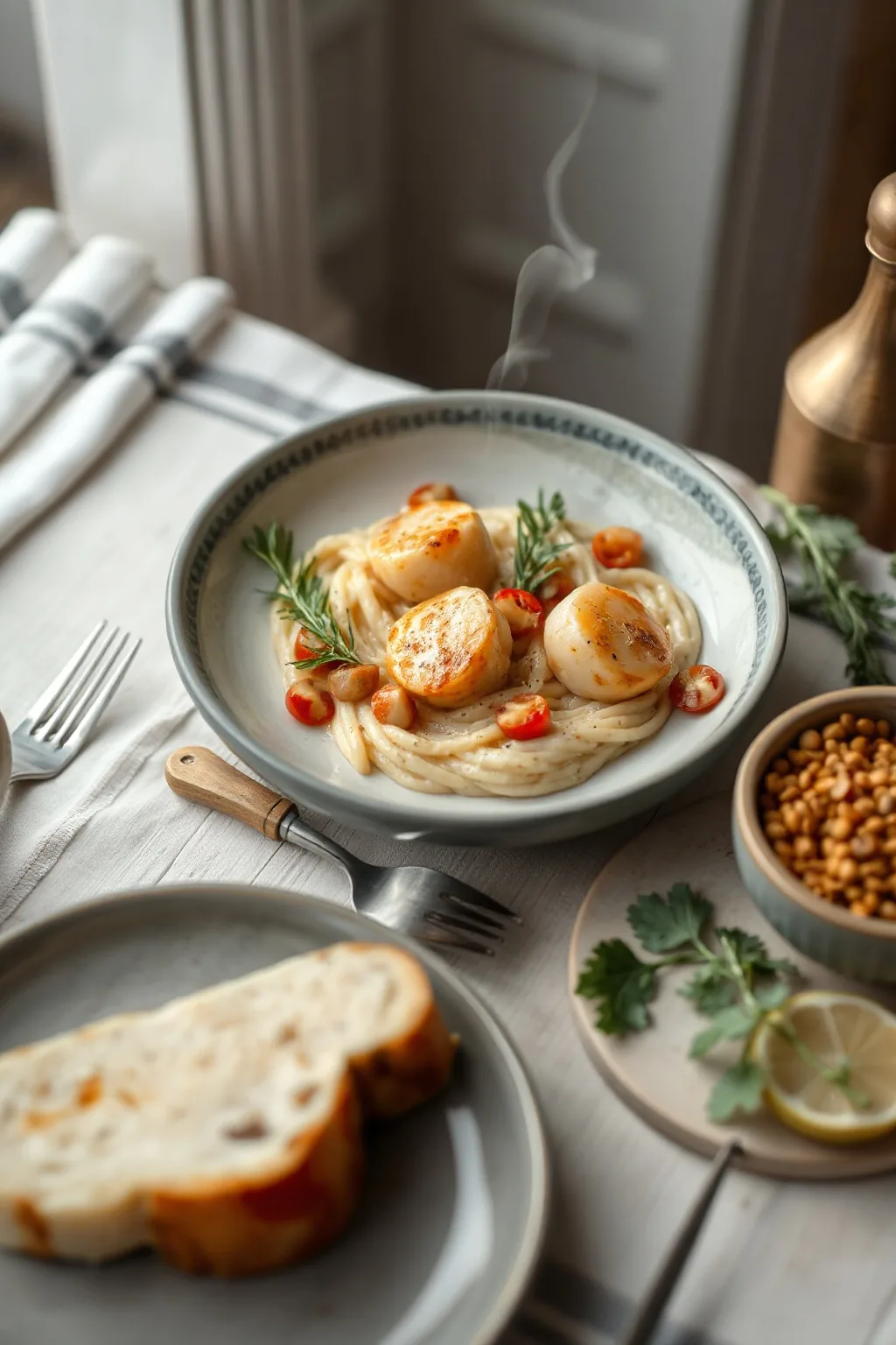 Italian Scallop Risotto Recipe