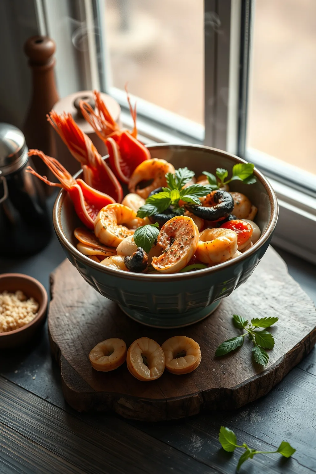 Italian Seafood Protein Bowl Recipe