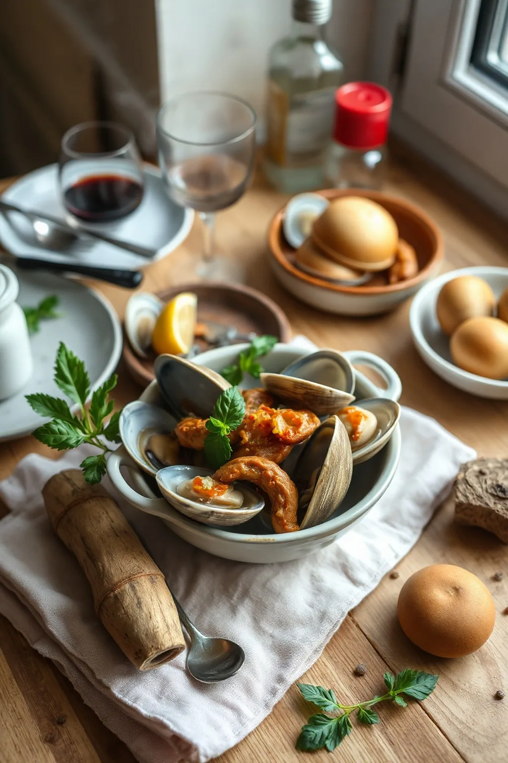 Italian Steamed Clams Recipe