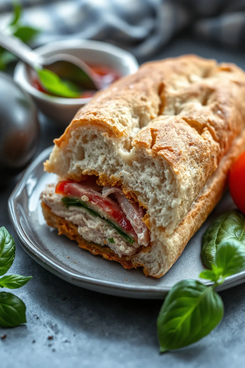 Italian Tuna And Tomato Sandwich Recipe
