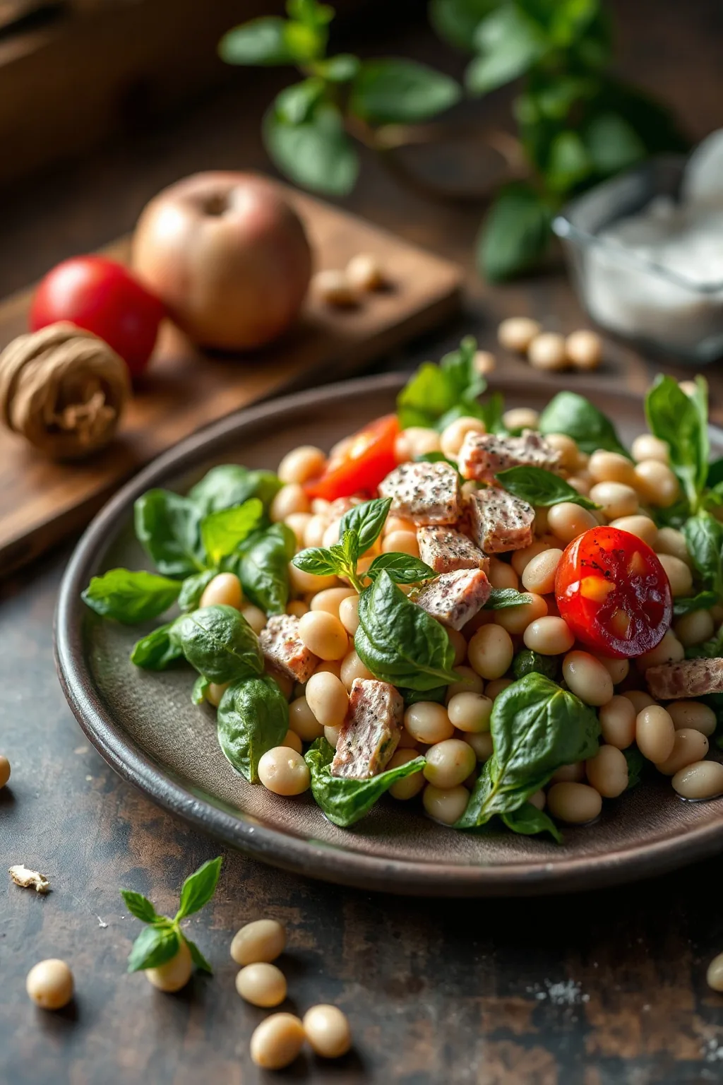 Italian White Bean and Tuna Salad Recipe