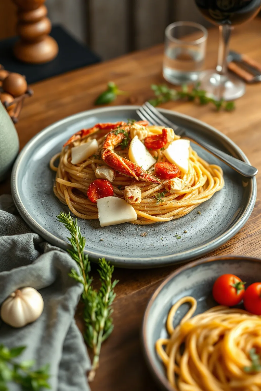 King Crab Pasta Recipe