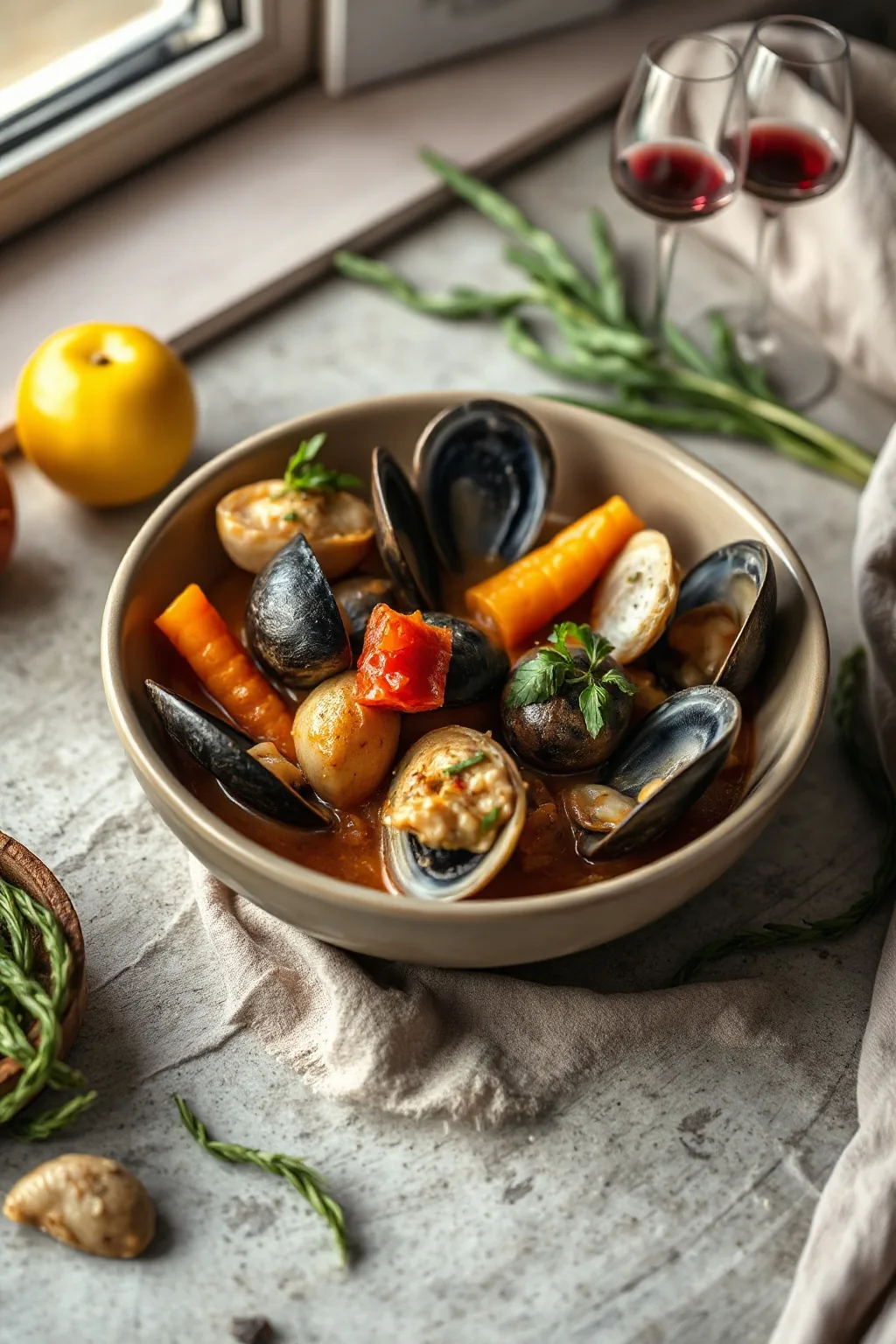 Mixed Shellfish Stew Recipe