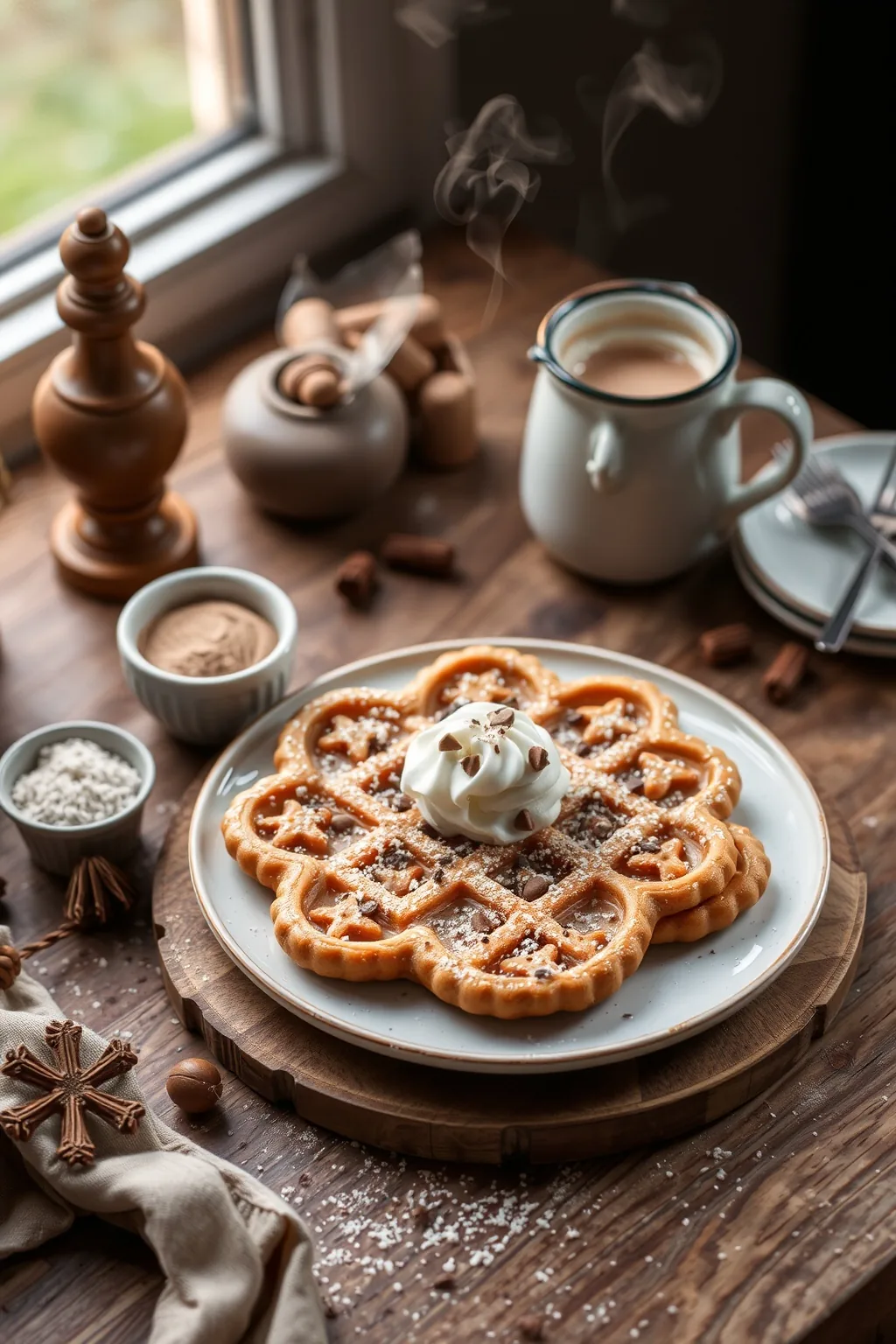 Mocha Pizzelle Recipe