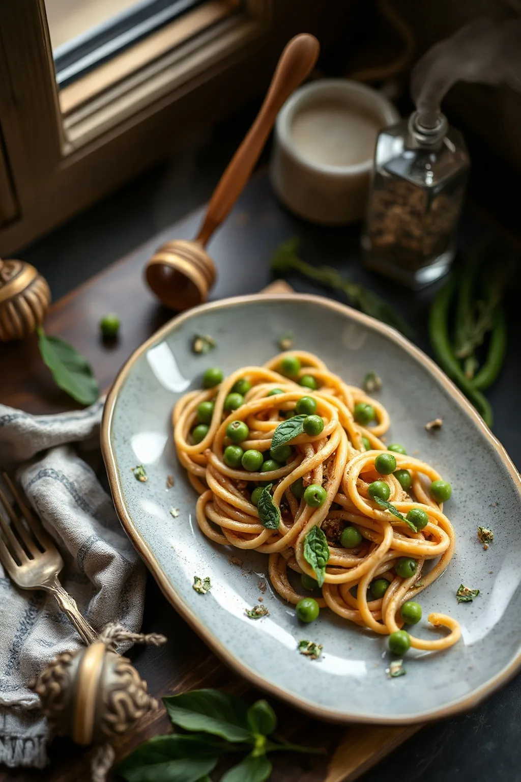 Pasta Peas Recipe