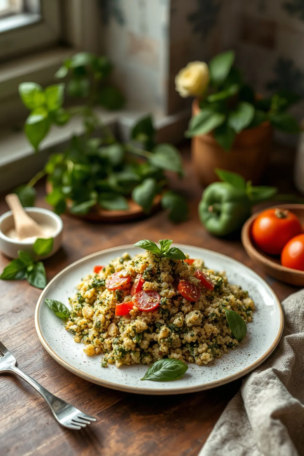 Pesto Quinoa Recipe