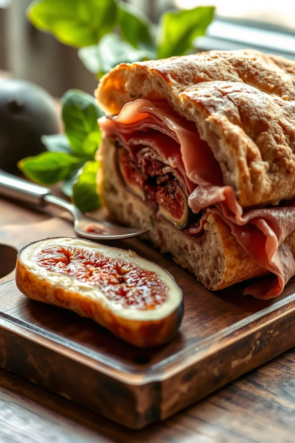 Prosciutto and Fig Panini Recipe