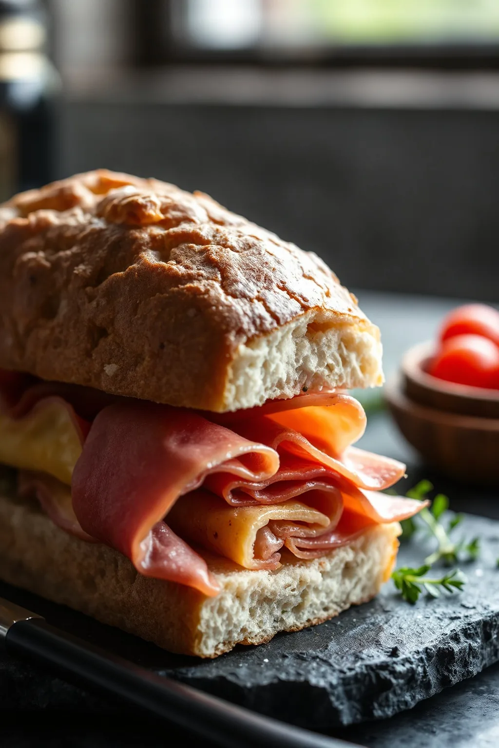 Prosciutto and Robiola Sandwich Recipe