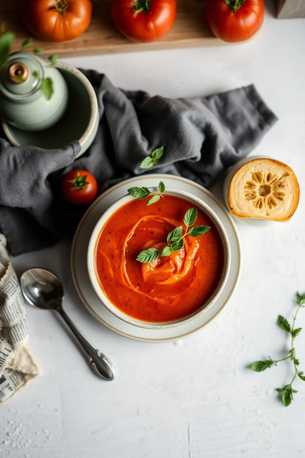 Roasted Tomato Soup Recipe