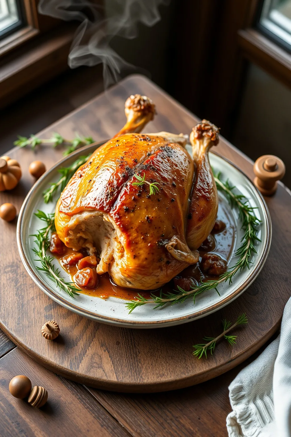 Roasted Turkey Breast Italian Recipe