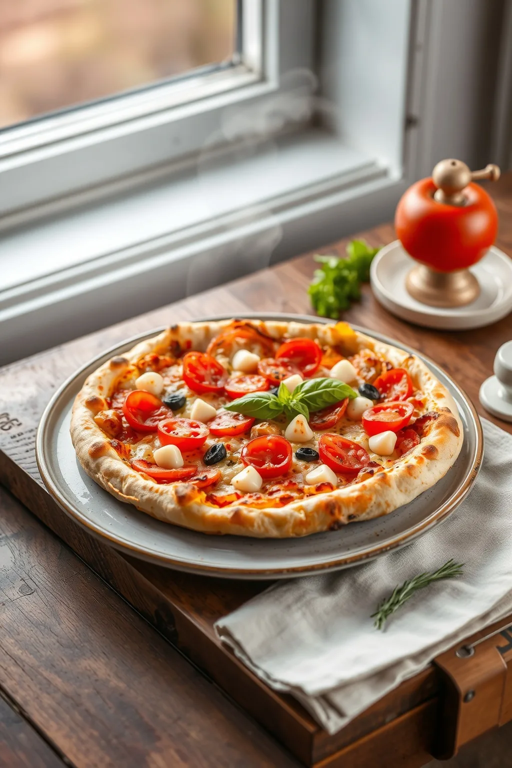Salad Pizza Recipe