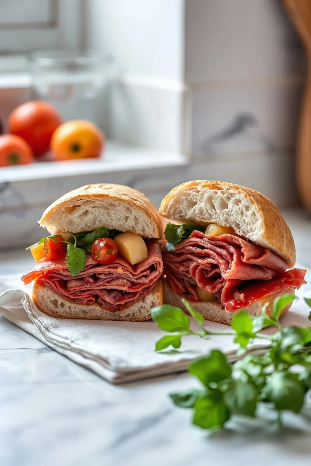 Salami And Giardiniera Sandwich Recipe