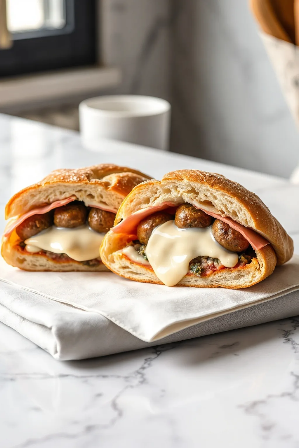 Sausage and Provola Sandwich Recipe