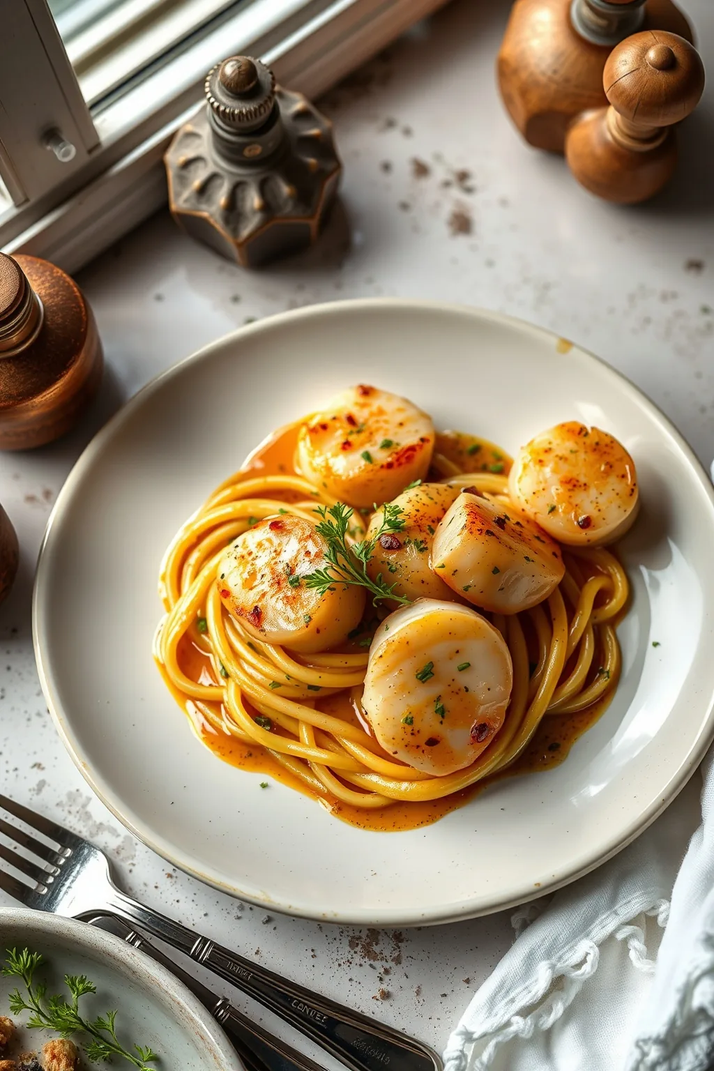 Scallop Scampi Recipe