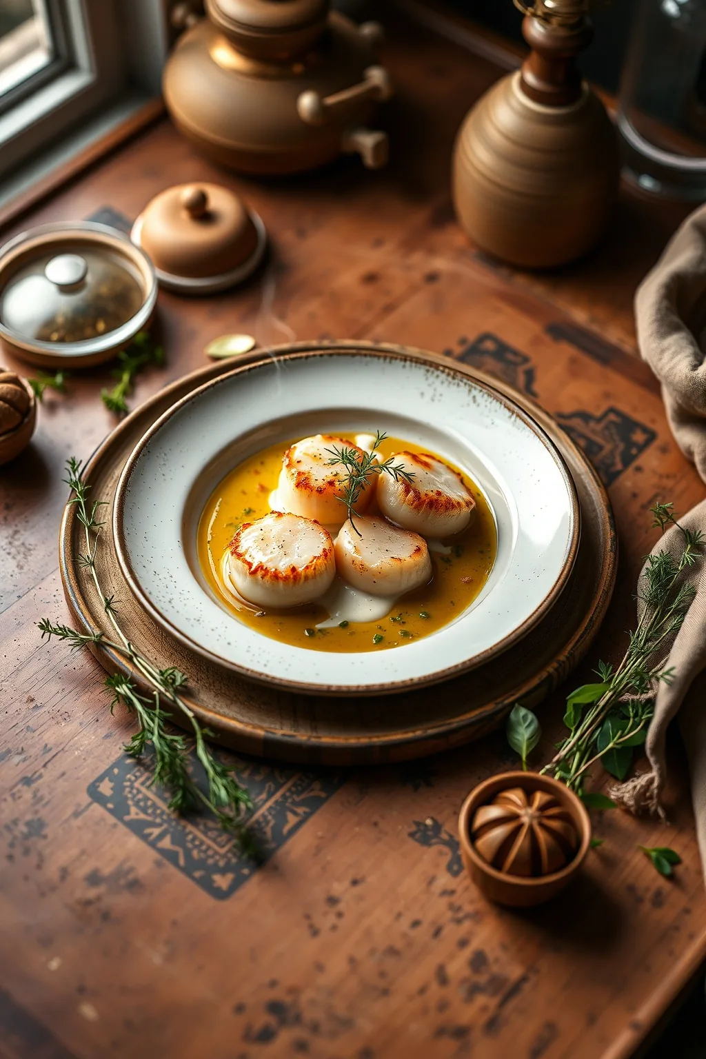 Scallops Mascarpone Recipe