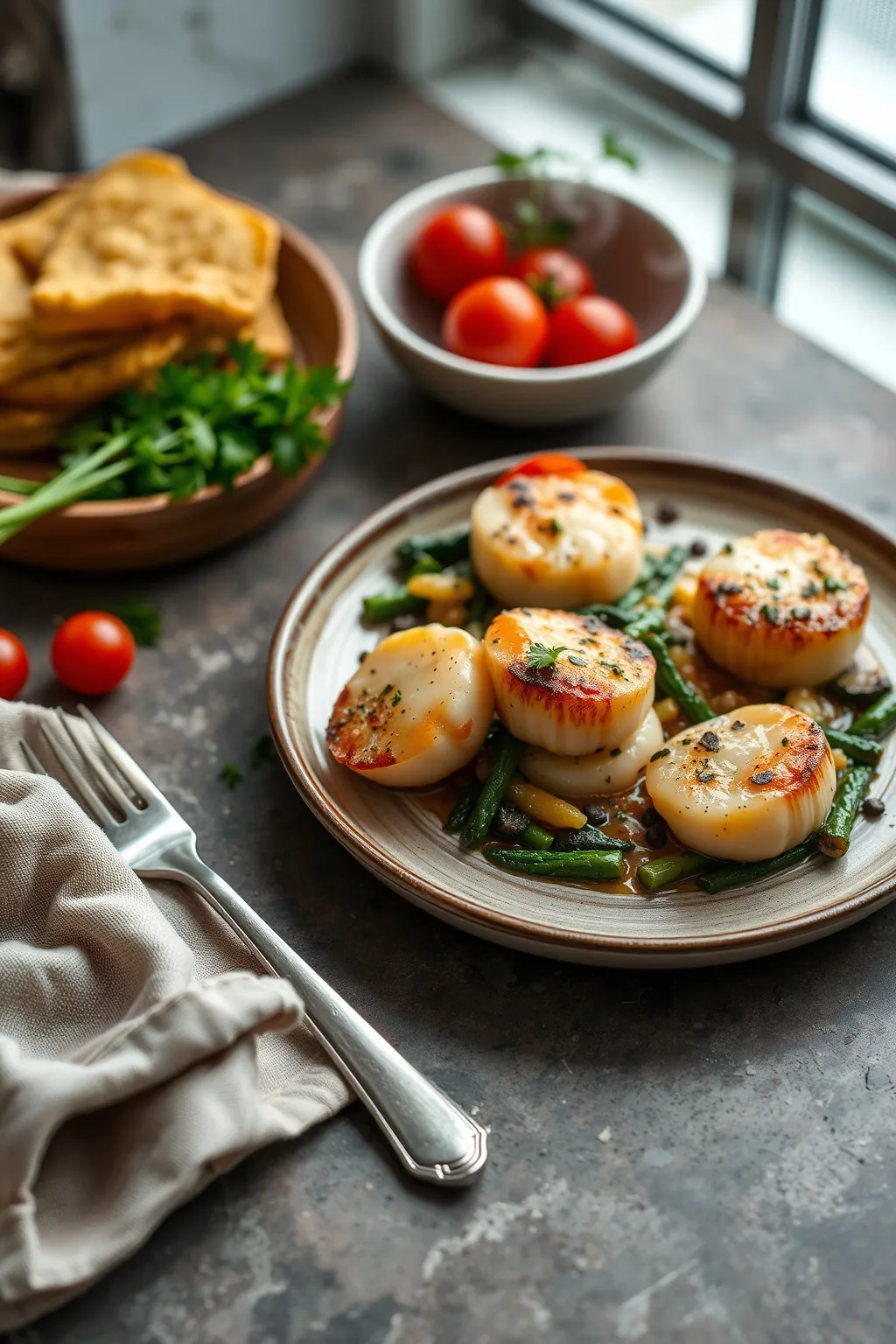 Scallops Primavera Recipe