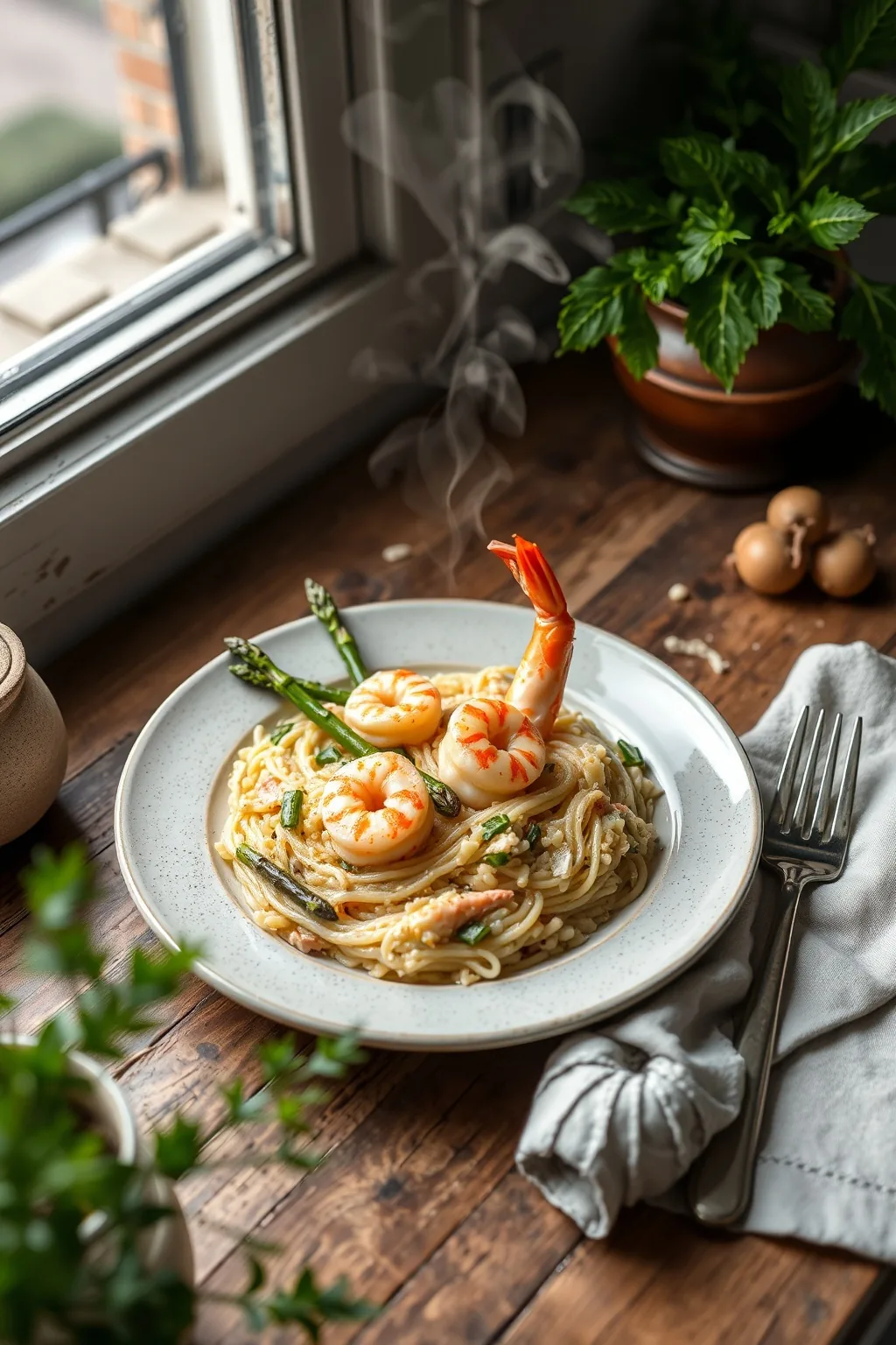 Shrimp and Asparagus Risotto Recipe