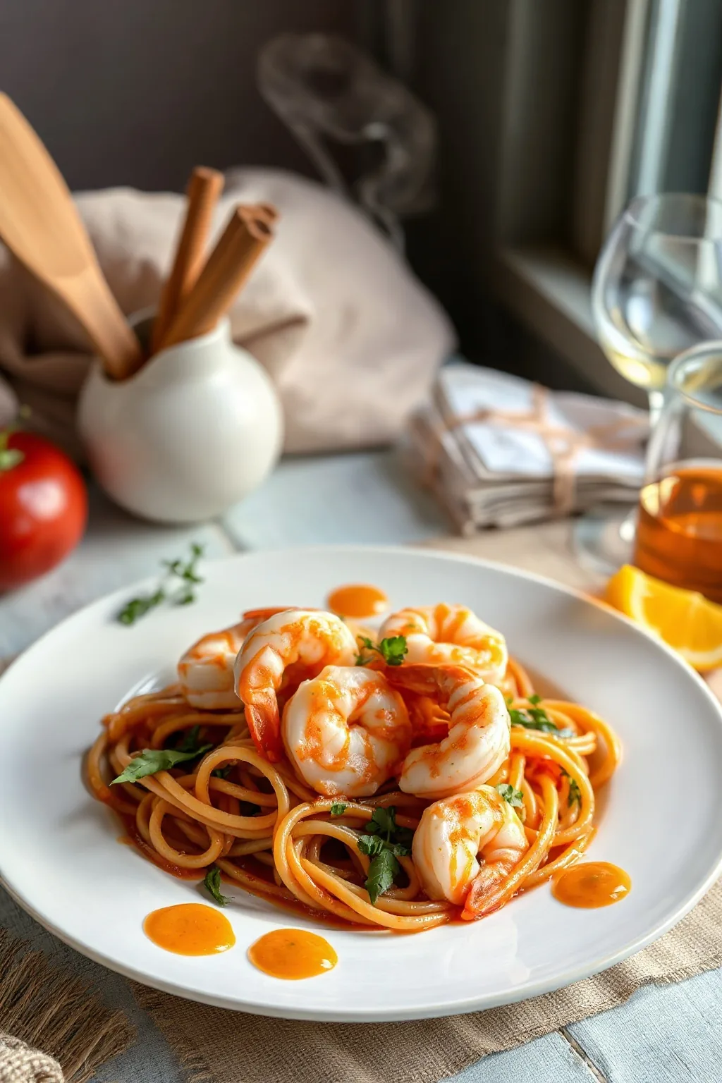 Shrimp Linguine Recipe