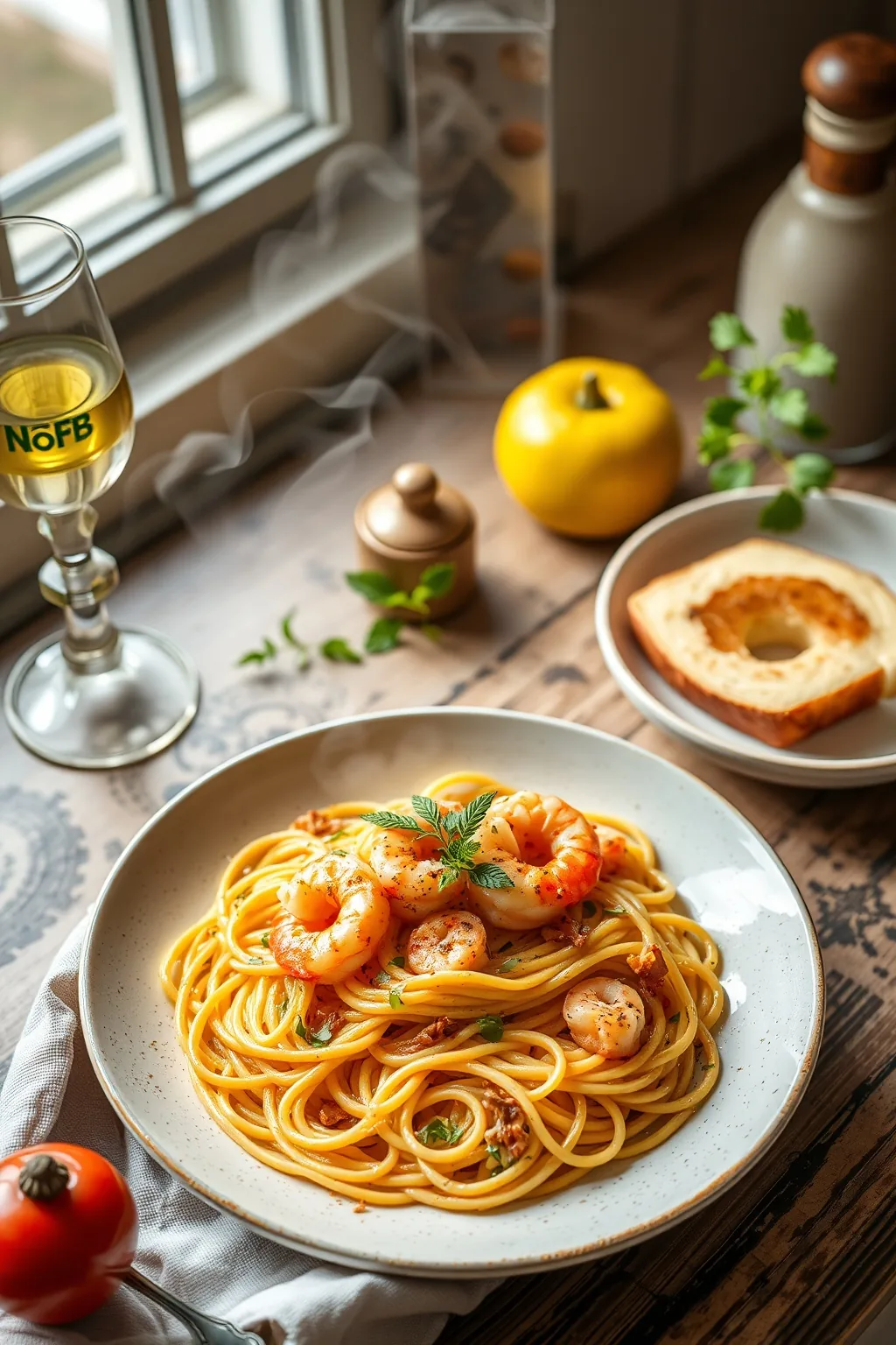 Shrimp Scampi Linguine Recipe