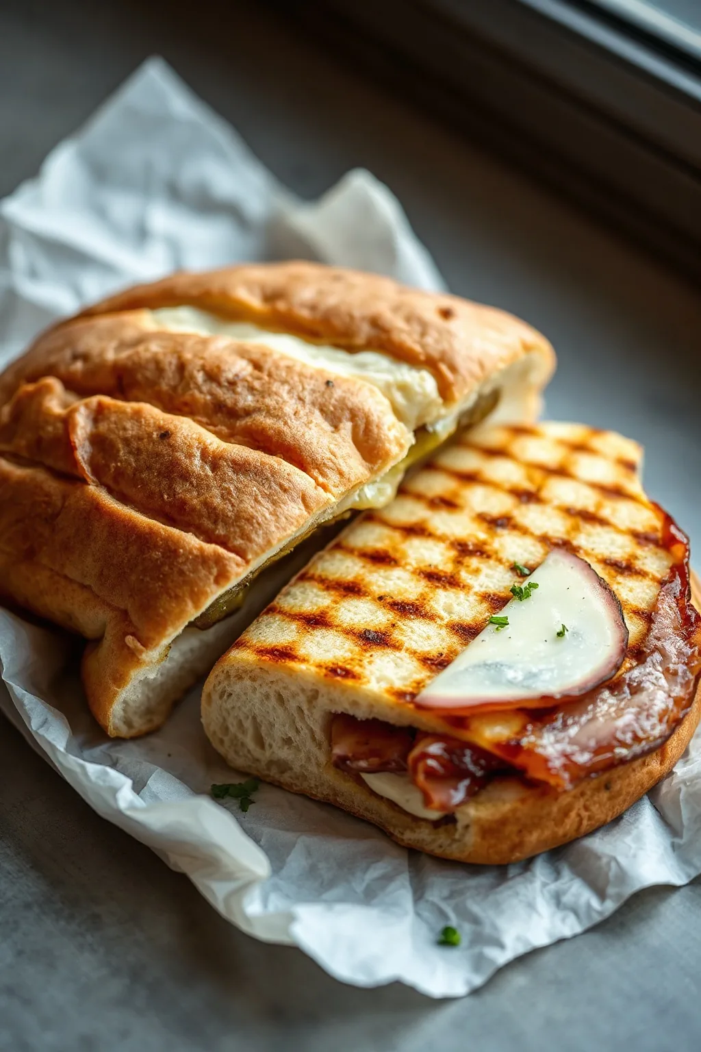 Speck and Asiago Panini Recipe