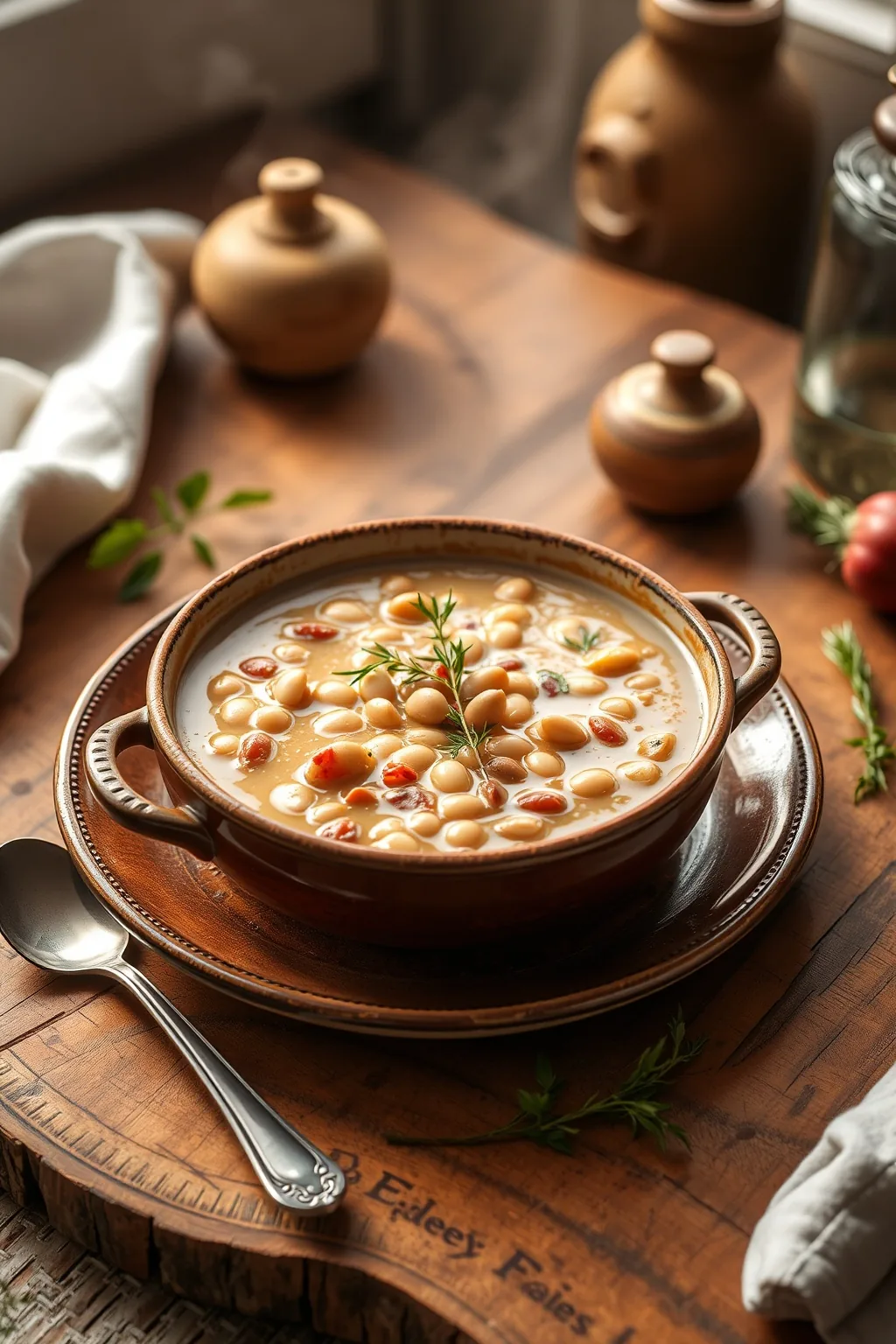 Tuscan White Bean Soup Recipe