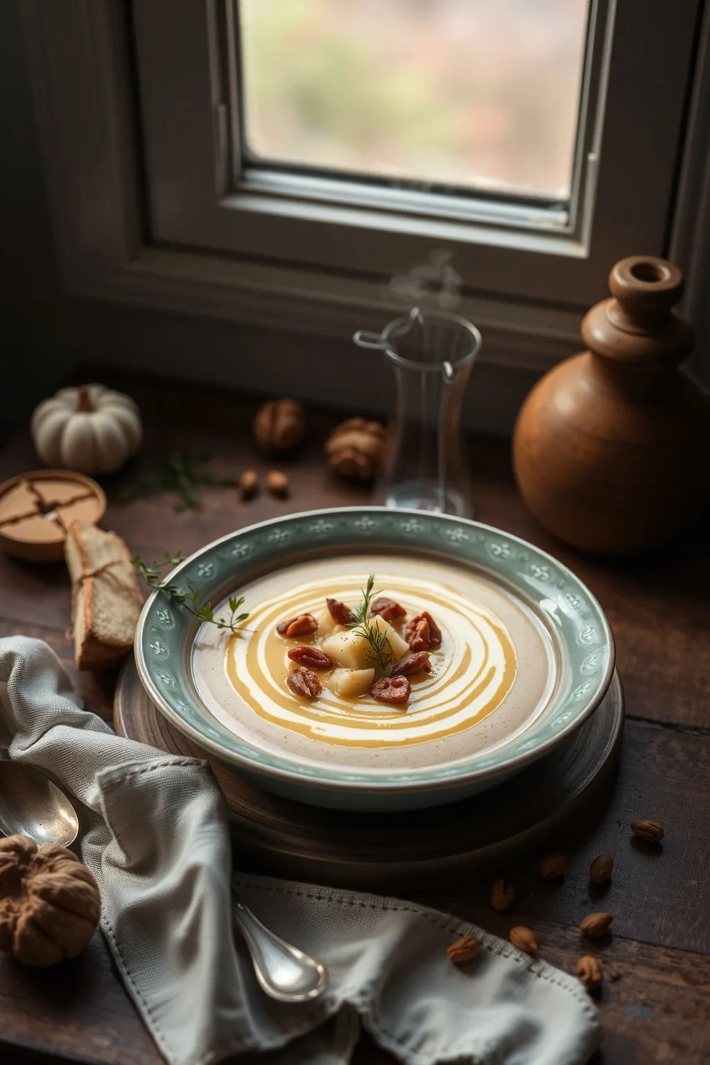Vellutata di Gorgonzola e Noci Walnut Soup Recipe