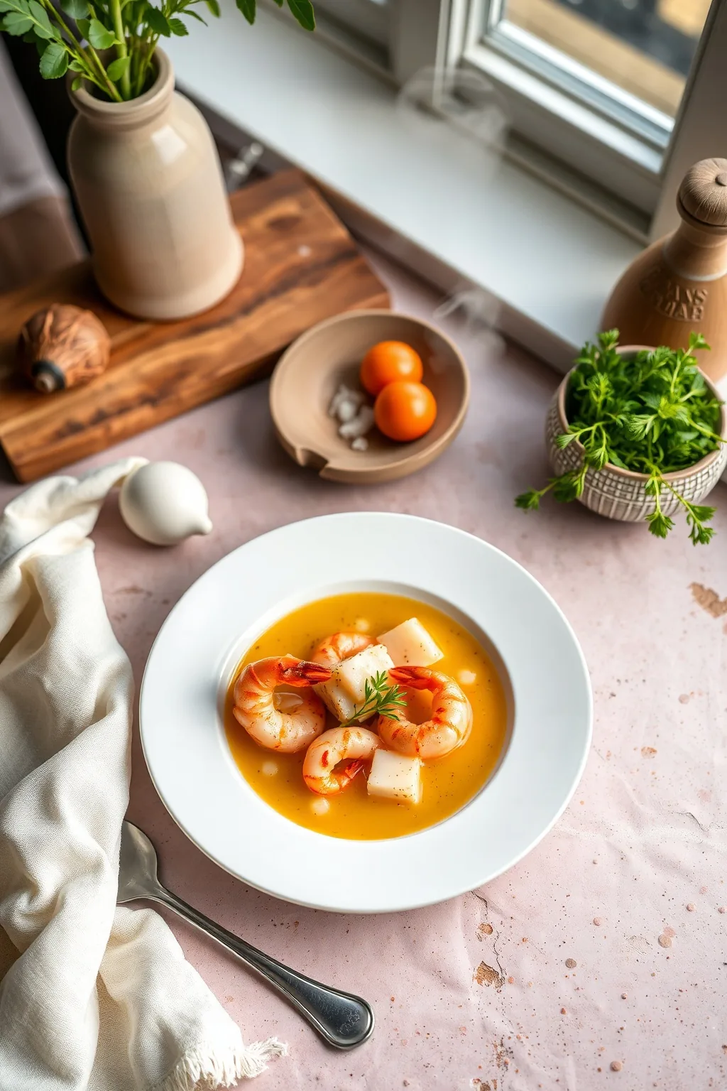 Vellutata Di Scampi Langoustine Soup Recipe